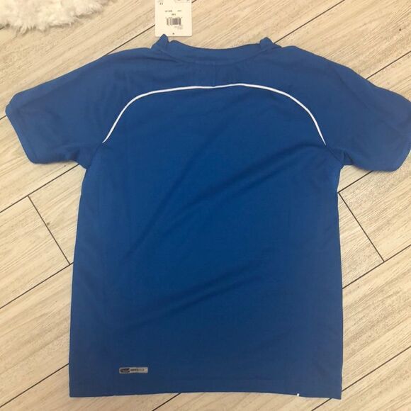 NWT Puma Blue white tee youth medium - Picture 5 of 5
